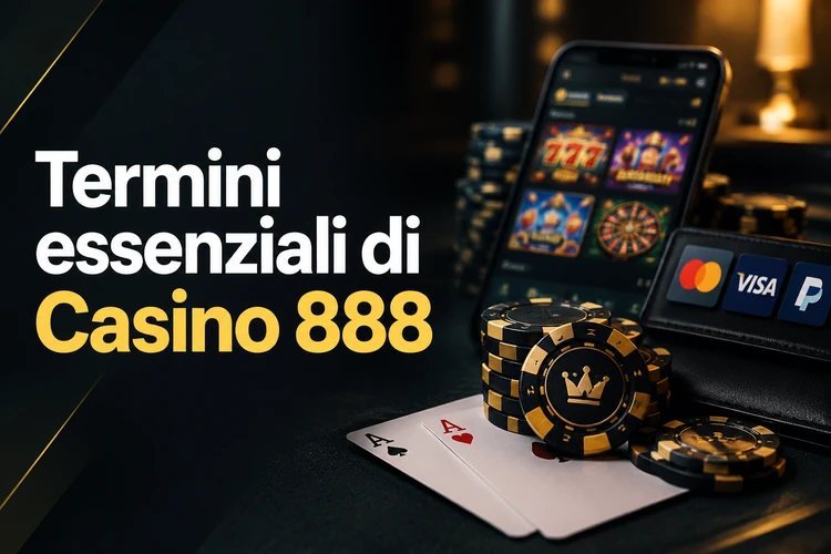 Termini essenziali di Casino 888
