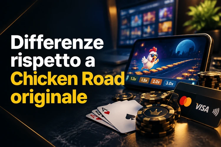 Differenze rispetto a Chicken Road originale