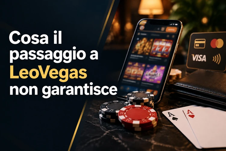 Cosa il passaggio a LeoVegas non garantisce