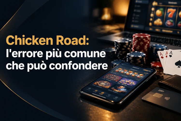 Chicken Road: l'errore più comune che può confondere