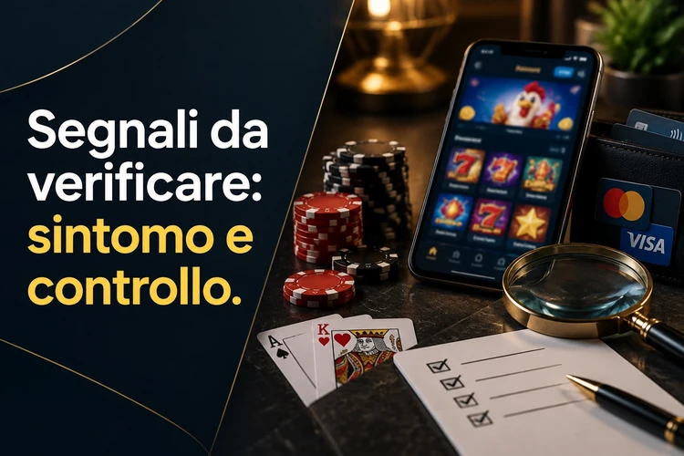 Segnali da verificare: sintomo e controllo