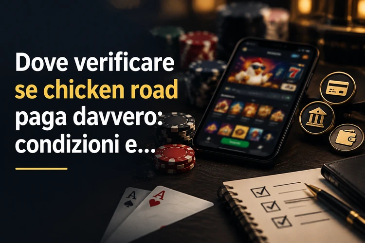Dove verificare se chicken road paga davvero: condizioni e fonti